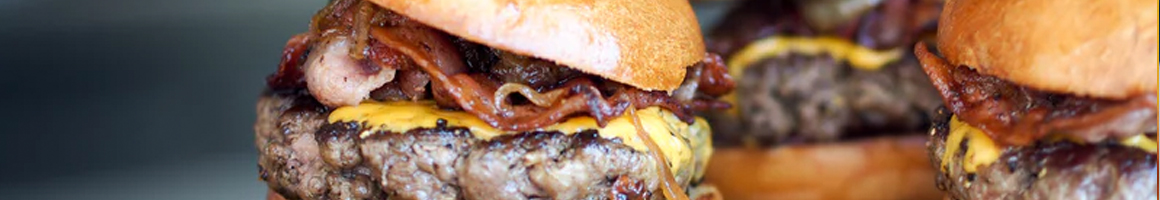 Eating Burger at Two Fat Guys Burgers & Fries.